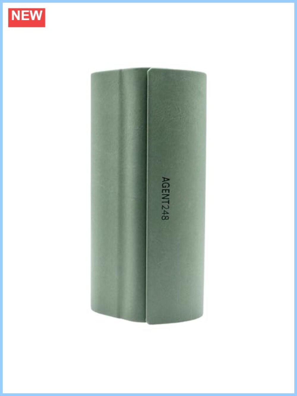 2-Compartment Hard Glasses Case Magnetic Close Travel